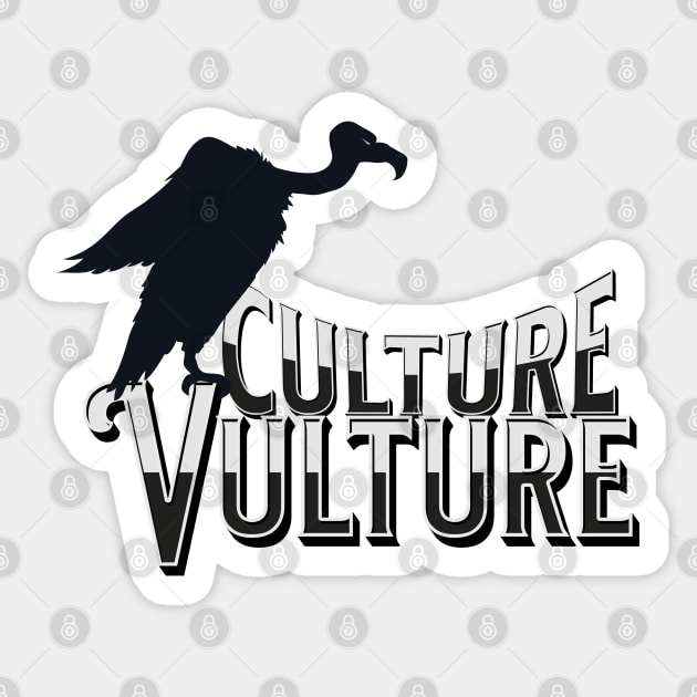 Culture Vulture Sticker by HolidayBug